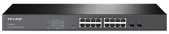 TP-link TL-SG2216 16-poort managed gigabit switch z.g.a.n., Informatique & Logiciels, Commutateurs réseau, Comme neuf, Enlèvement ou Envoi