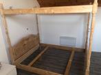 Prachtige vintage hemelbed 160 cm breed, Huis en Inrichting, Slaapkamer | Bedden, Ophalen, Gebruikt, Vintage, Tweepersoons