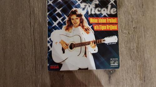 45T Nicole - Meine kleine Freiheit / M'n eigen vrijheid, CD & DVD, Vinyles Singles, Utilisé, Single, Pop, 7 pouces, Enlèvement ou Envoi