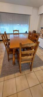 6 chaises classiques en bois, aucune trace d'usure., Enlèvement