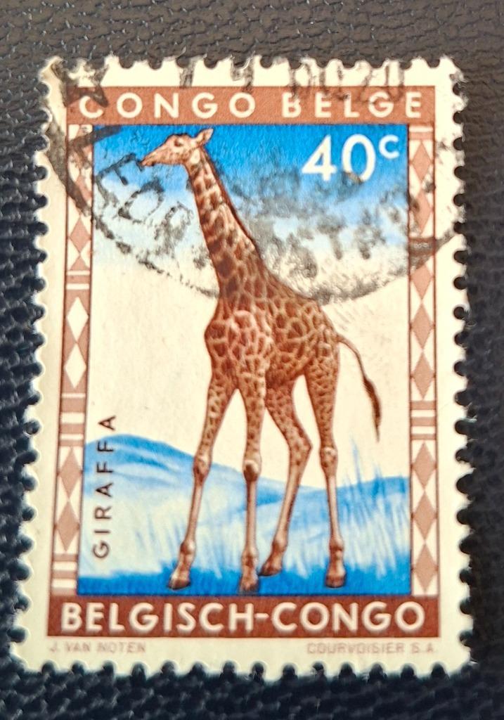 Postzegel Belgisch Congo OBP 352, Postzegels en Munten, Postzegels | Europa | België, Gestempeld, Gestempeld, Ophalen of Verzenden