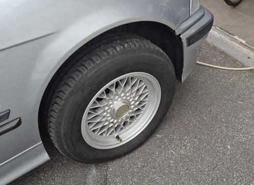 4x BMW Style 5 (7Jx15) velgen met banden (205/65), Auto-onderdelen, Banden en Velgen, Banden en Velgen, Zomerbanden, 15 inch, 205 mm