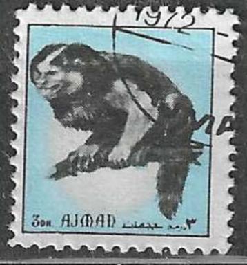 Ajman 1972 - Stampworld 1617 - Verschillende dieren (ST)