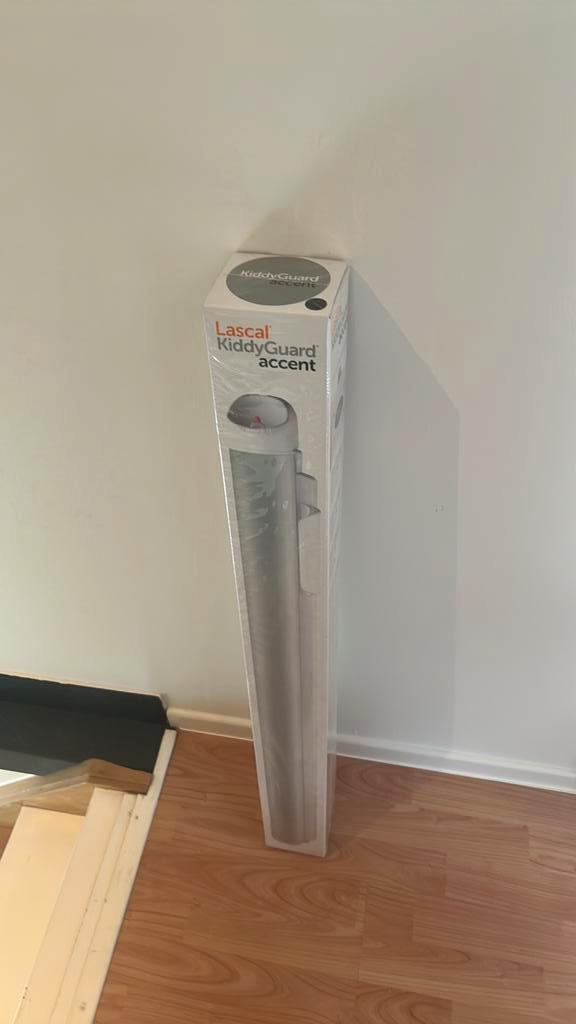 Lascal Kiddy Guard Accent Traphek - Zwart, Kinderen en Baby's, Traphekjes, Zo goed als nieuw, Ophalen