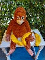 Pluche aap met drie pittenzak bananen, Kinderen en Baby's, Ophalen of Verzenden, Zo goed als nieuw