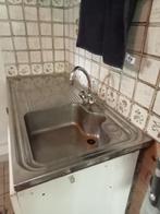RSV Inox Spoelbak 80 cm x 40 cm, incl kraan, Huis en Inrichting, Ophalen, Gebruikt