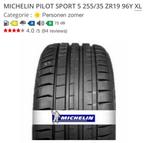 Michelin Super Sport 255/35zr 96y, Enlèvement