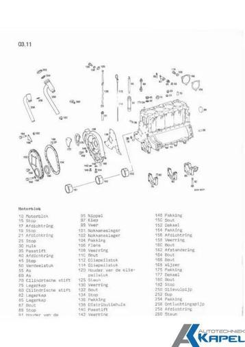 Handleiding Dieselmotor Mercedes OM314 PDF Online beschikbaar voor biedingen