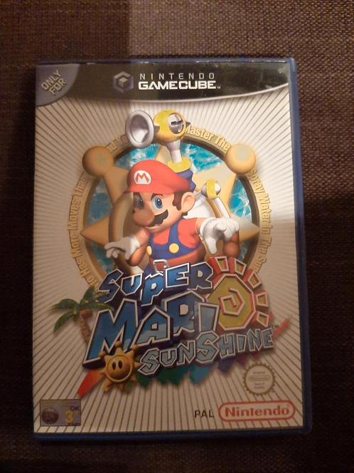 Nintendo Gamecube Super Mario Sunshine, Games en Spelcomputers, Games | Nintendo GameCube, Zo goed als nieuw, Ophalen of Verzenden