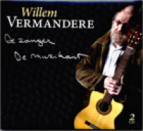 Willem Vermandere – De Zanger De Muzikant, Cd's en Dvd's, Cd's | Nederlandstalig, Zo goed als nieuw, Pop, Ophalen of Verzenden