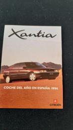 vintage sticker Citroën Xantia auto van het jaar Spanje 1994, Verzamelen, Stickers, Auto of Motor, Ophalen of Verzenden, Zo goed als nieuw