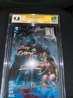 Batman Dark Knight Mastet Race cgc 9,8 4x signed hot toys, Boeken, Ophalen of Verzenden, Nieuw