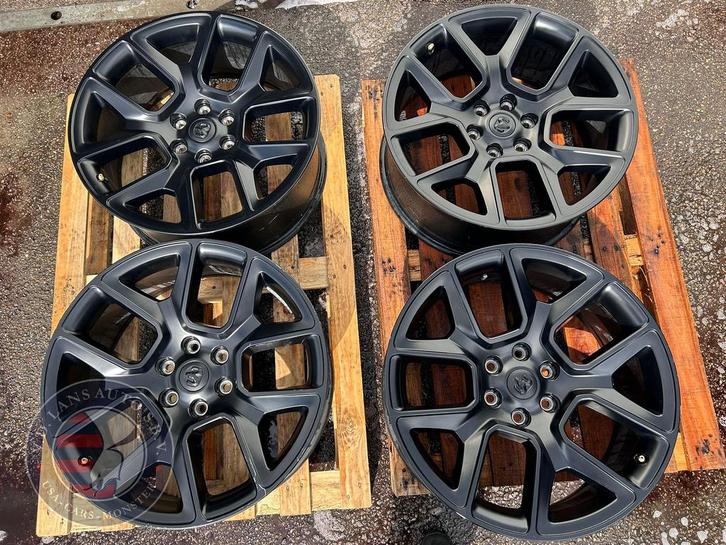 Originele Dodge RAM velgen – 22 inch Black, Auto-onderdelen, Banden en Velgen, Velg(en), Personenwagen, Gebruikt, Ophalen