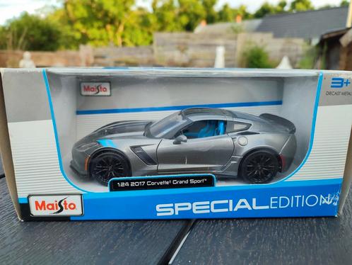 Chevrolet Corvette C7 1/24 Maisto, Hobby en Vrije tijd, Modelauto's | 1:24, Zo goed als nieuw, Auto, Maisto, Ophalen of Verzenden