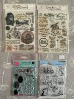 4 clear stamp sets feestdagen, Ophalen of Verzenden, Zo goed als nieuw