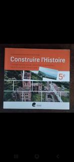 Construire l'histoire 5ème, Boeken, Schoolboeken, ASO, Erasme, Geschiedenis, Nieuw