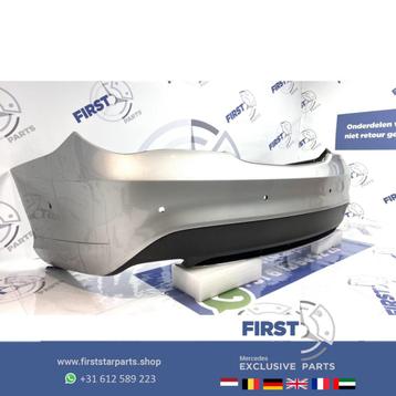 W117 C117 X117 CLA ACHTERBUMPER COMPLEET + DIFFUSER ZWART WI beschikbaar voor biedingen