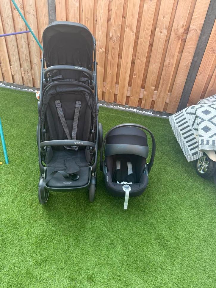 Cybex GazelleS Duo Kinderwagen 2 zitjes +autostoel Topstaat!, Kinderen en Baby's, Kinderwagens en Combinaties, Zo goed als nieuw