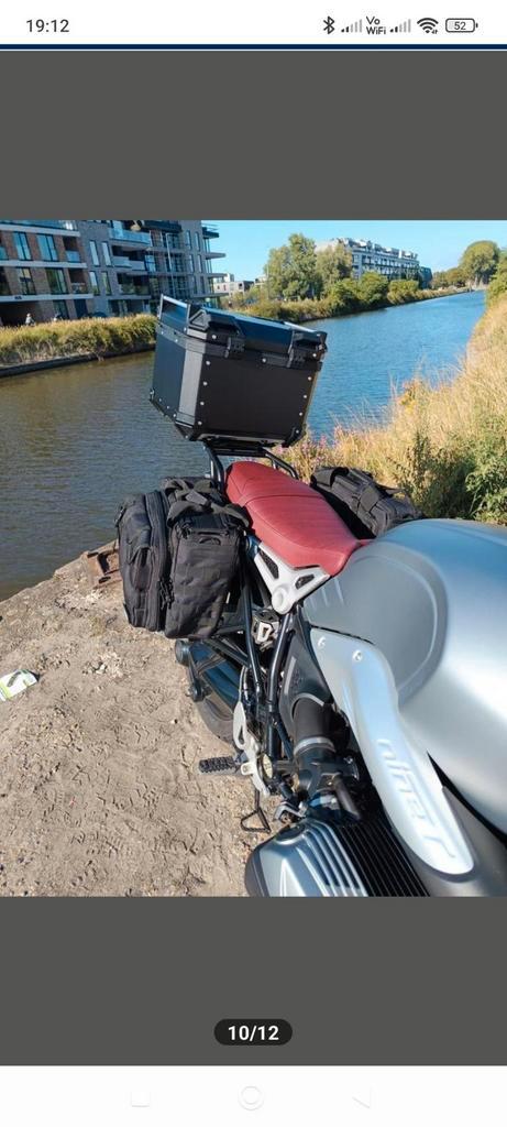 Topkoffer topcase voor bmw RnineT scrambler, Motoren, Accessoires | Koffers en Tassen, Zo goed als nieuw, Ophalen