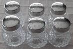 set van 6 mini zoutvaatjes, Overige typen, Nieuw, Ophalen of Verzenden, Glas