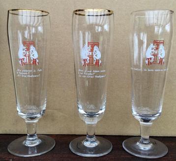 bier brouwerij glas Drie Hoefijzers, Breda (1995) Nederland, Enlèvement ou Envoi, Comme neuf