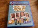 PS4 That's You !, Gebruikt, Overige genres, Ophalen of Verzenden, 3 spelers of meer