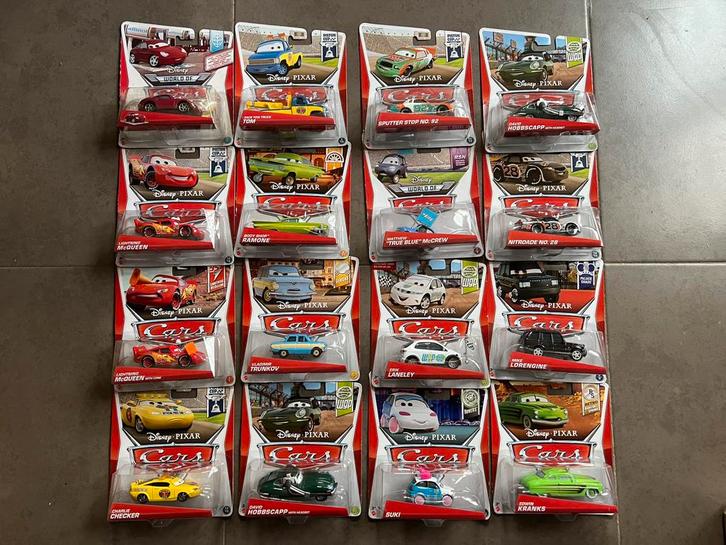 Disney Pixar cars Mater Mcqueen francesco grem sinterklaas, Kinderen en Baby's, Speelgoed |Speelgoedvoertuigen, Zo goed als nieuw