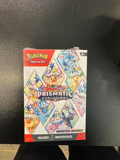 Prismatic evolutions booster bundle, Hobby en Vrije tijd, Verzamelkaartspellen | Pokémon, Nieuw, Booster, Ophalen