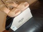 Liu Jo sandaaltjes met strass steentjes, Kleding | Dames, Schoenen, Liu Jo, Beige, Nieuw, Ophalen of Verzenden