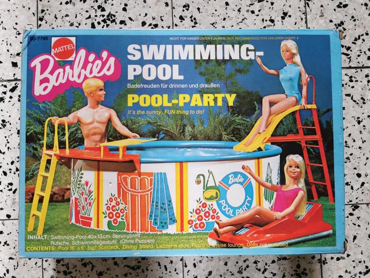 Anciens accessoires Barbie, Kinderen en Baby's, Speelgoed | Poppen, Gebruikt, Barbie, Ophalen of Verzenden