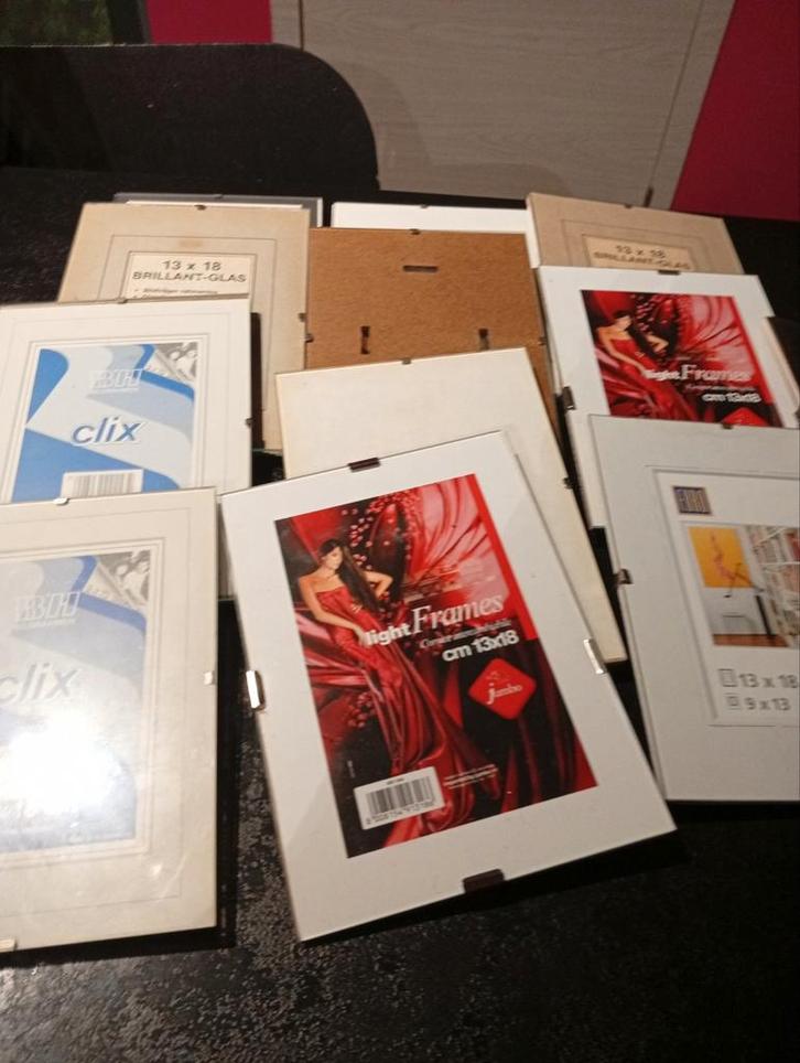 Verschillende monturen onder een bril, Audio, Tv en Foto, Fotografie | Fotolijsten