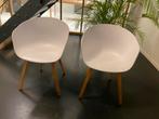 HAY AAC22 kuipstoelen in kleur Wit (prijs voor 2 stoelen), Huis en Inrichting, Stoelen, Twee, Gebruikt, Hout, Wit
