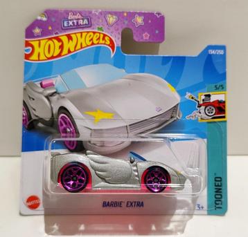 Hot Wheels Barbie Extra Tooned Zilver Grijs (2022) beschikbaar voor biedingen