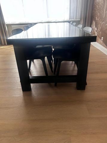Eettafel van Gommaire 8 personen, Huis en Inrichting, Tafels | Eettafels, Ophalen, Eikenhout, 200 cm of meer, 50 tot 100 cm