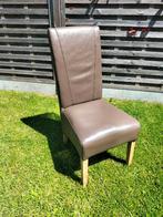 Stoel in skai, Comme neuf, Brun, Enlèvement, Une