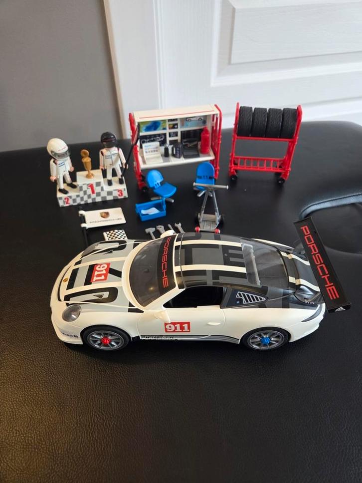 Porsche 911 GT3 Playmobil met verlichting, Kinderen en Baby's, Speelgoed | Playmobil, Zo goed als nieuw, Ophalen