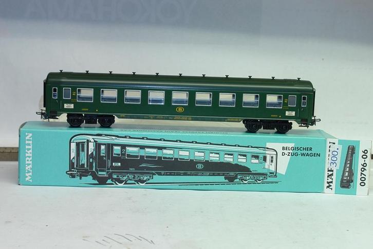 MARKLIN 00796-06 VOITURE SECONDE CLASSE SNCB NMBS = 4069, Hobby en Vrije tijd, Modeltreinen | H0, Zo goed als nieuw, Wagon, Wisselstroom