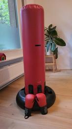 Boksbal en handschoenen - kind, Sport en Fitness, Boksen, Ophalen, Zo goed als nieuw, Boksbal