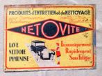 Panneau publicitaire rare de Simonis Netovite, Enlèvement ou Envoi, Comme neuf, Panneau publicitaire