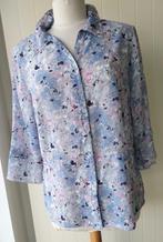 Zeer mooie „DAMART” BLOUSE Maat: 46/48, Kleding | Dames, Blouses en Tunieken, Blauw, Maat 46/48 (XL) of groter, Ophalen of Verzenden