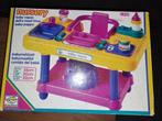 Babytafel poppen, Ophalen