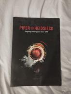 Piper Heidsiesk, Ophalen, Zo goed als nieuw, Frankrijk, Champagne