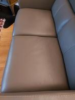 lederen zetel, Huis en Inrichting, Zetels | Zetels, Ophalen, 125 tot 150 cm, Neutraal, Leer
