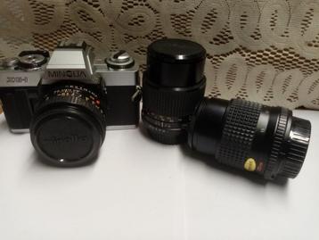 Minolta XG-1 + 2 minolta lenzen