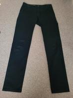 Zeer donkere geruite broek merk Heaven, W34/L34, Ophalen of Verzenden, Zo goed als nieuw, Zwart