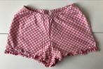 short meisjes roze wit geruit Okaïdi 8 j 128, Broek, Gebruikt, Okaïdi, Meisje