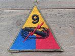Insigne US WWII  9th Armored Division, Verzamelen, Militaria | Tweede Wereldoorlog, Ophalen of Verzenden, Embleem of Badge