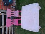 Kinderstoel en tafel, Ophalen, Gebruikt