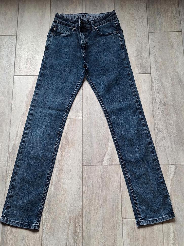 ★ M152 - Jeans broek Skinny Fit Blue Ridge, Kinderen en Baby's, Kinderkleding | Maat 152, Zo goed als nieuw, Jongen, Broek, Ophalen of Verzenden