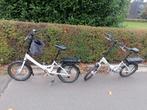 2 elektrische plooifietsen, Fietsen en Brommers, Fietsen | Vouwfietsen, Ophalen, 16 tot 18 inch, Versnellingen, Zo goed als nieuw